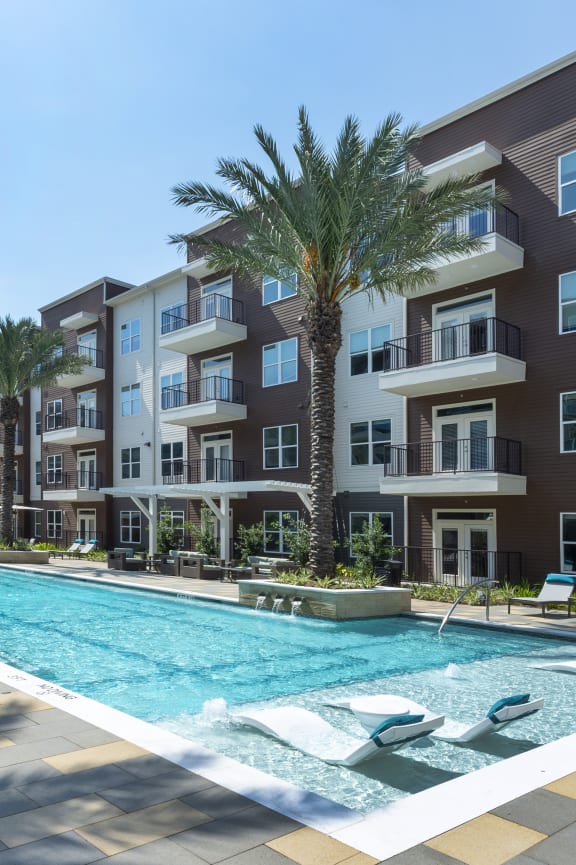 Pool deck