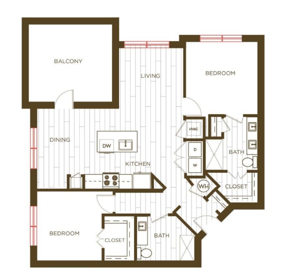 Redbird Ridge B2 Floor Plan