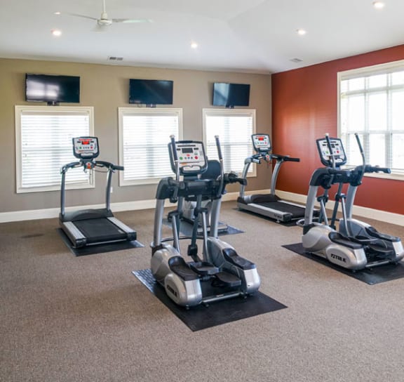 Cardio Machines at Andover Pointe Apartment Homes in LaVista, NE