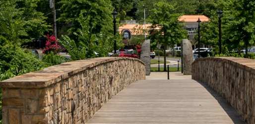 Outdoor Bridge at Berkshire Pullman, Texas
