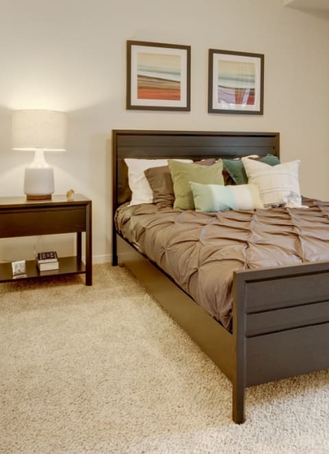 Bedroom at The Legends at Silver Lake Village 55+ Apartments, St. Anthony, 55421