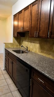 Thumbnail 8 of 14 - Renovated Kitchen at Huntington Hills Townhomes, Integrity Realty, Stow, Ohio
