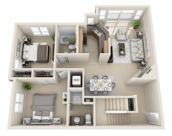 3 Bedroom Penthouse - 1st Floor