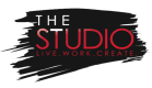 a logo for the studio live work create