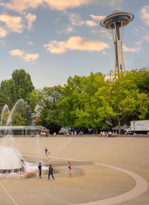 Lush Green Outdoors at Axis, Seattle