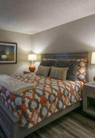 The Icon on Central Apartments in Phoenix, Arizona Model Bedroom