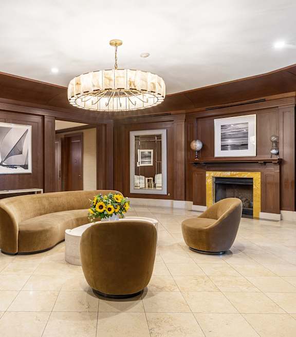 Fireplace Lounge at HIGHGROVE, Stamford, CT