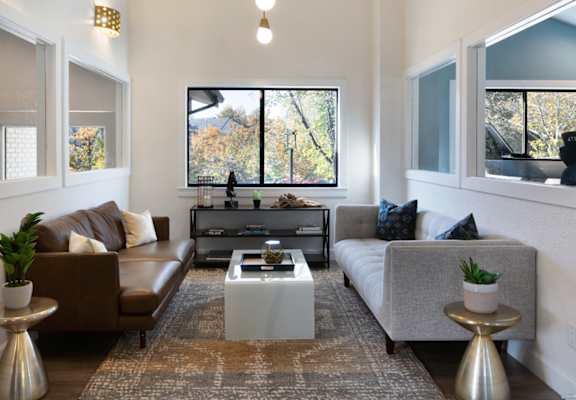 Clover Creek Apartments Lobby Seating Area