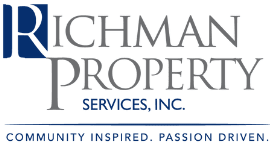 the logo of richman property services inc