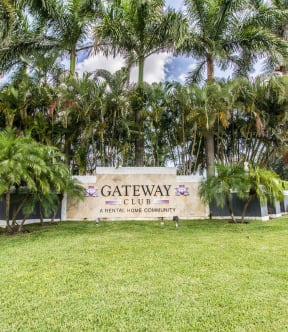 Welcoming community signage | Gateway Club