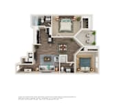 2 Bed 2 Bath Floor Plan | 920 Sq. Ft. at Element Deer Valley in Phoenix, AZ 85027
