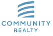 Logo with Community Realty written in words
