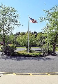 View from the Clubhouse at Tinton Senior Residence
