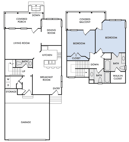 Harbor Town - B5 - 2 bedrooms and 2.5 bath