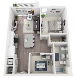 Broome Floor Plan at Lofts at South Lake, Florida, 34711