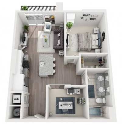 Broome Floor Plan at Lofts at South Lake, Florida, 34711