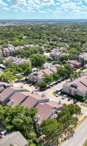Aerial View Of Property at Foxborough Apartments, Irving, TX, Texas, 75061