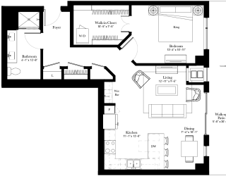 Marigold apartment floor plan