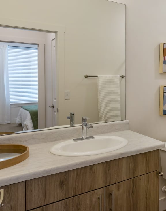 Spa-like Bathroom at Matheson Apartments