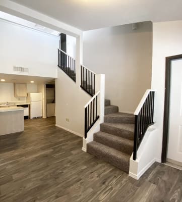 Main floor at University West Apartments in Flagstaff AZ April 2021