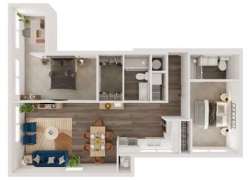 SECOND AVENUE B3 FLOOR PLAN