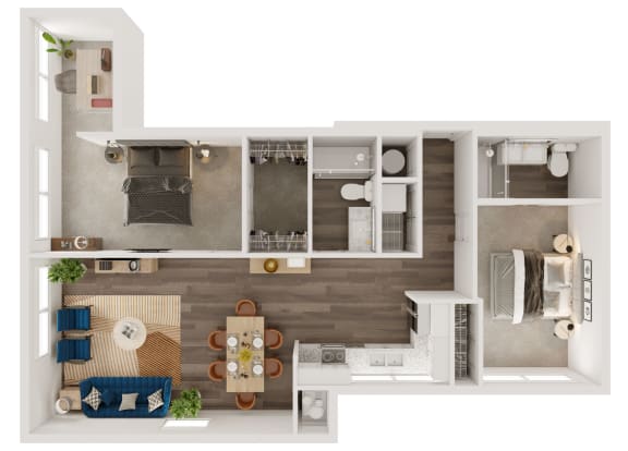 SECOND AVENUE B3 FLOOR PLAN