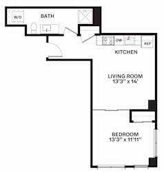 C17 Floor Plan at Corner 63, Washington