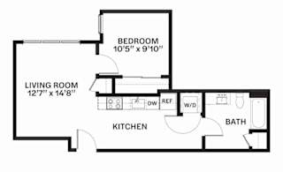C19 Floor Plan at Corner 63, Seattle, Washington