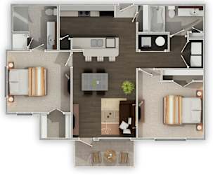 Sierra Ridge The Devonian 3D Floor Plan