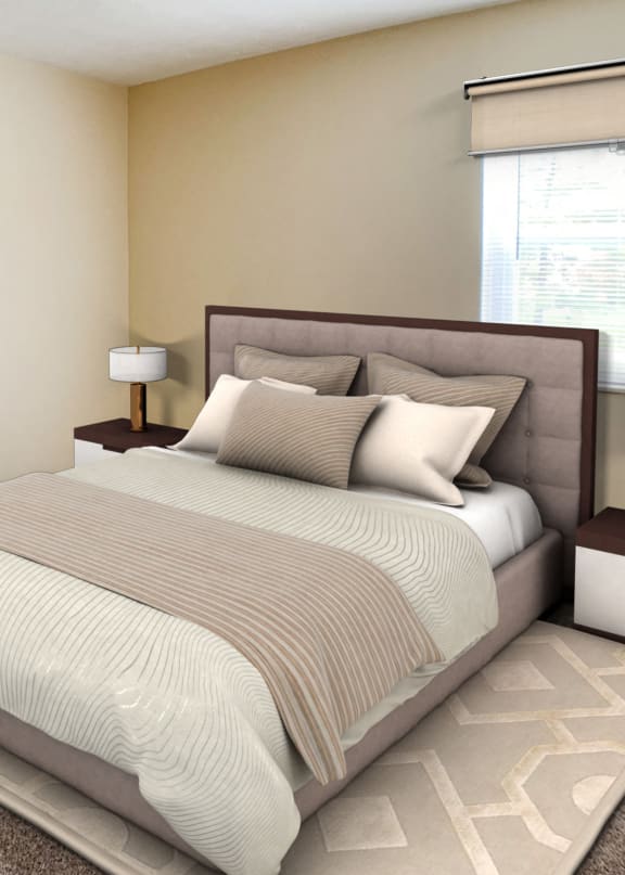 Virtual Bedroom at Crown Crossing Apartments, Amelia, OH