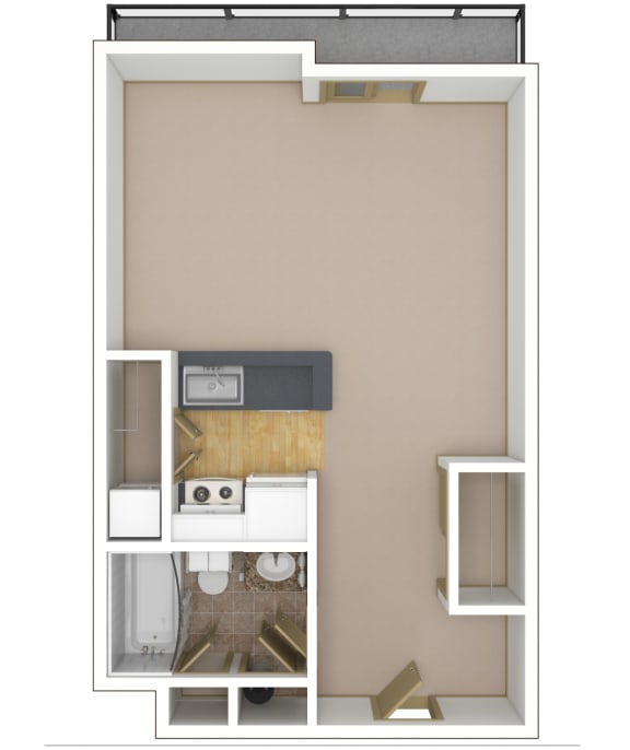 Studio Floor Plan