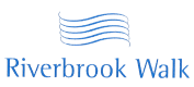 the logo for riverwood walk and the logo of riverbrook walk