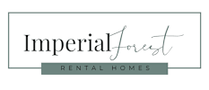 A logo for Imperial Forest Rental Homes is displayed.