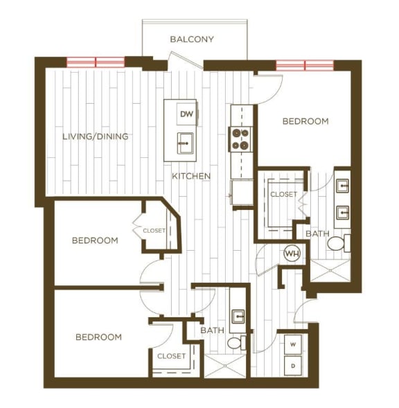 Redbird Ridge C1 Floor Plan