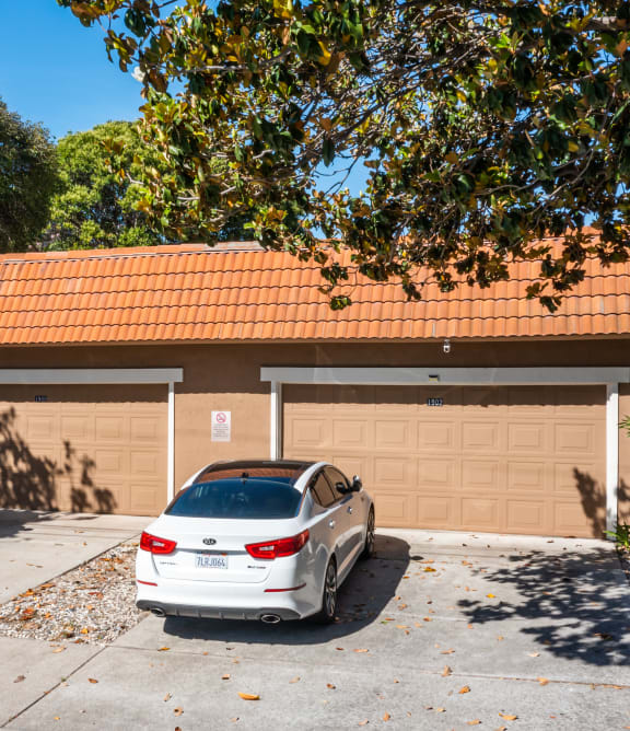 giant 2-car garage at Oak Grove Terrace apartments in 94518 Oak Grove Rd, Concord