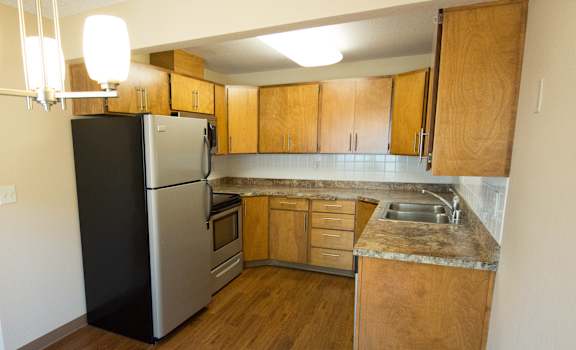 Model Kitchen at Parc Grand Apartments, Spokane, WA, 99203