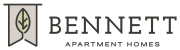 the logo or sign for the apartment home