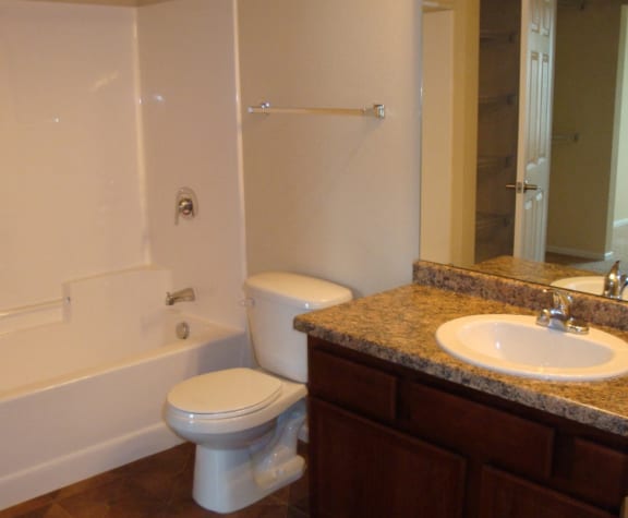 Guest Bathroom at BlackstoneApartments, Fargo, ND, 58104