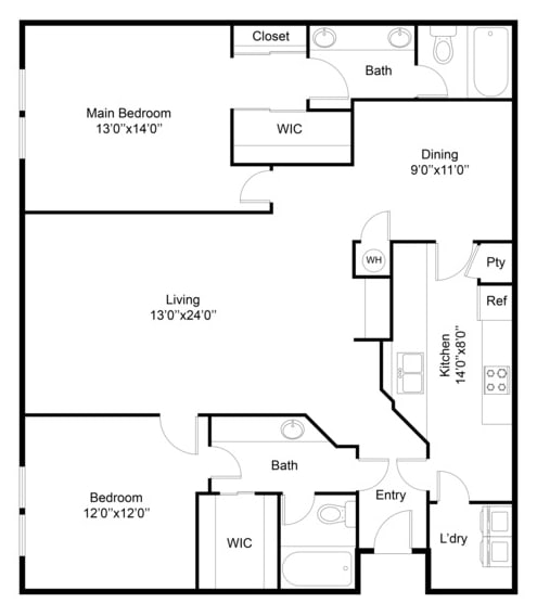 VAB Floor Plan B2
