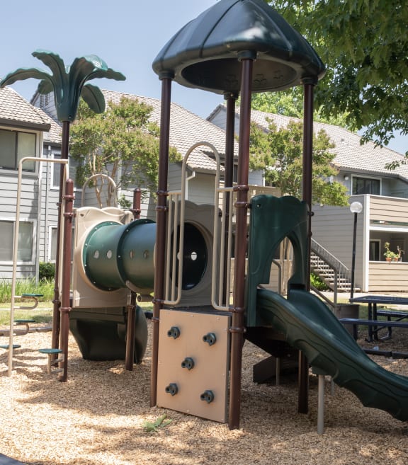 Bishop's Court apartments playground at Bishop's Court Apartments, Rancho Cordova, 95670
