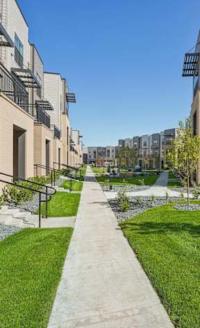 An alley at Meridian at CityPlace, Woodbury, MN 55125