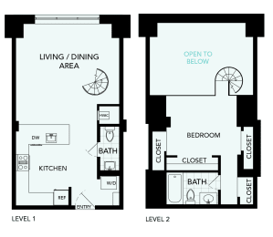 A19 - The Republic - 2D floor plan