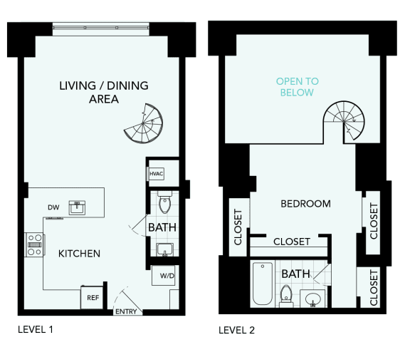 A19 - The Republic - 2D floor plan