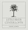 A palm tree is pictured above the words "Little River Center Lofts Miami, Florida".