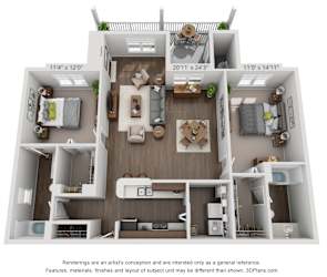 B3 Floor Plan