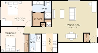 a floor plan of studio apartment unit b2 floor plan  studio apartments