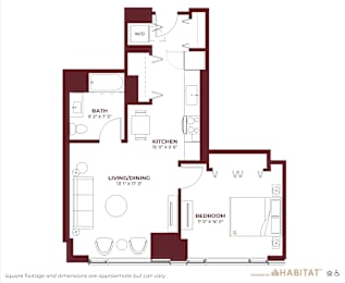 Penthouse 05 Floor Plan at Cassidy on Canal, Chicago