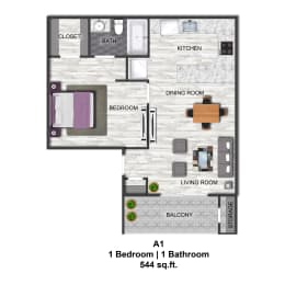  Floor Plan A1