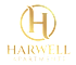 The image is of a logo for Harwell Apartments.