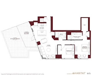 Penthouse 03 Floor Plan at Cassidy on Canal, Chicago, IL